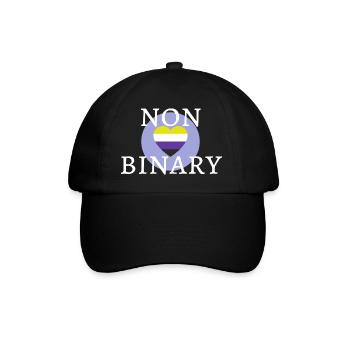 Gender-neutral YES! - Baseball Cap - black/black - Front