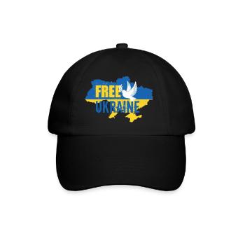 Free Ukraine - Baseball Cap - black/black - Front