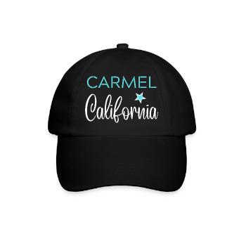 CARMEL California - Casquette classique - noir/noir - Devant