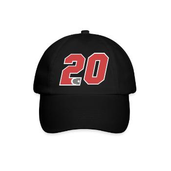 Denizli - Baseballkappe - Schwarz/Schwarz - Vorne