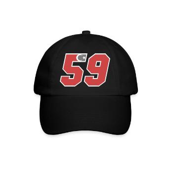 Tekirdağ - Baseballkappe - Schwarz/Schwarz - Vorne