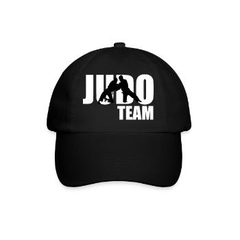 Équipe de judo - Casquette classique - noir/noir - Devant
