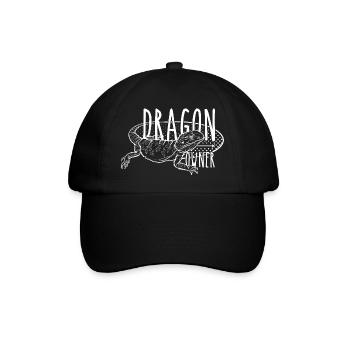 Bearded Dragon Owner Reptile Keeper - Baseball Cap - black/black - Front