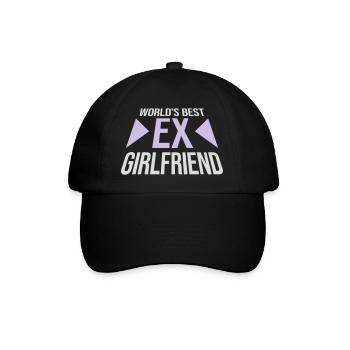 World's Best Ex Girlfriend - Baseball Cap - black/black - Front