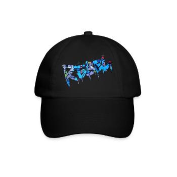 Rebel Rebels Drôle Musique Rétro Hip Hop Rocknroll - Casquette classique - noir/noir - Devant