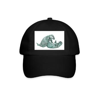 Loutre 3 07 02 2023 - Casquette classique - noir/noir - Devant