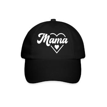 Mama Motif | Mother's Day or birthday gift - Baseball Cap - black/black - Front