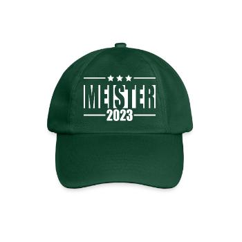 Meister 2023 Aufstiegstrikot Aufstieg 23 - Baseballkappe - Flaschengrün - Vorne