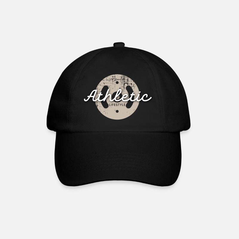 Athletic Lifestyle - Baseballkappe - Schwarz/Schwarz