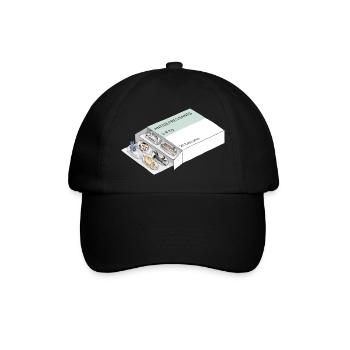 Antidepressants Cats - Anti Depressionen Pillen - Baseballkappe - Schwarz/Schwarz - Vorne