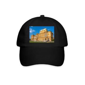 Théâtre national croate Zagreb Croatie - Casquette classique - noir/noir - Devant