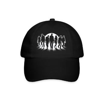 Zombies - Baseball Cap - black/black - Front