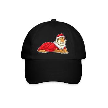 Chapeau de Père Noël tigre - Casquette classique - noir/noir - Devant