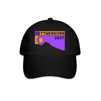 Bettmerhorn Bettmeralp Hike Hiking Valais - Baseball Cap - black/black - Front