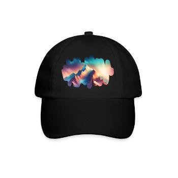 Mountain - Baseball Cap - black/black - Front