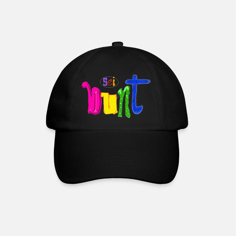 Bunt - Baseballkappe - Schwarz/Schwarz