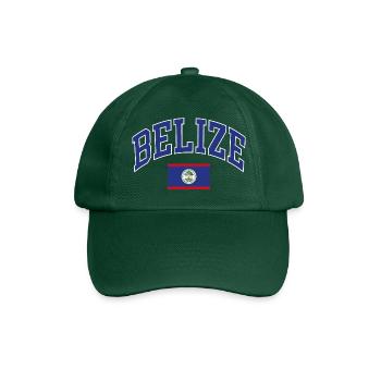 Belize - Baseball Cap - bottle green - Front