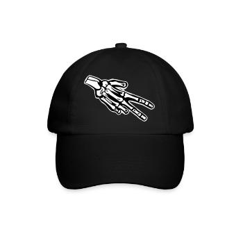 Biker Gruss Ride Safe - Baseball Cap - black/black - Front