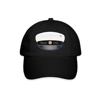Remise des diplômes de la classe 2024 Fête de remise des diplômes du lycée - Casquette classique - noir/noir - Devant