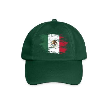 Drapeau mexicain utilisé - Casquette classique - vert bouteille - Devant