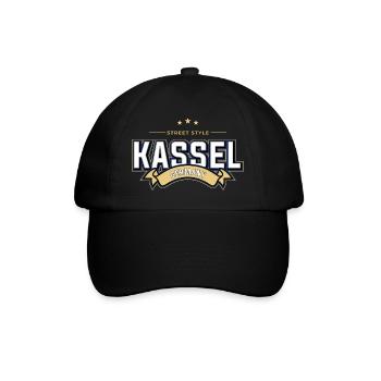 Kassel - Casquette classique - noir/noir - Devant