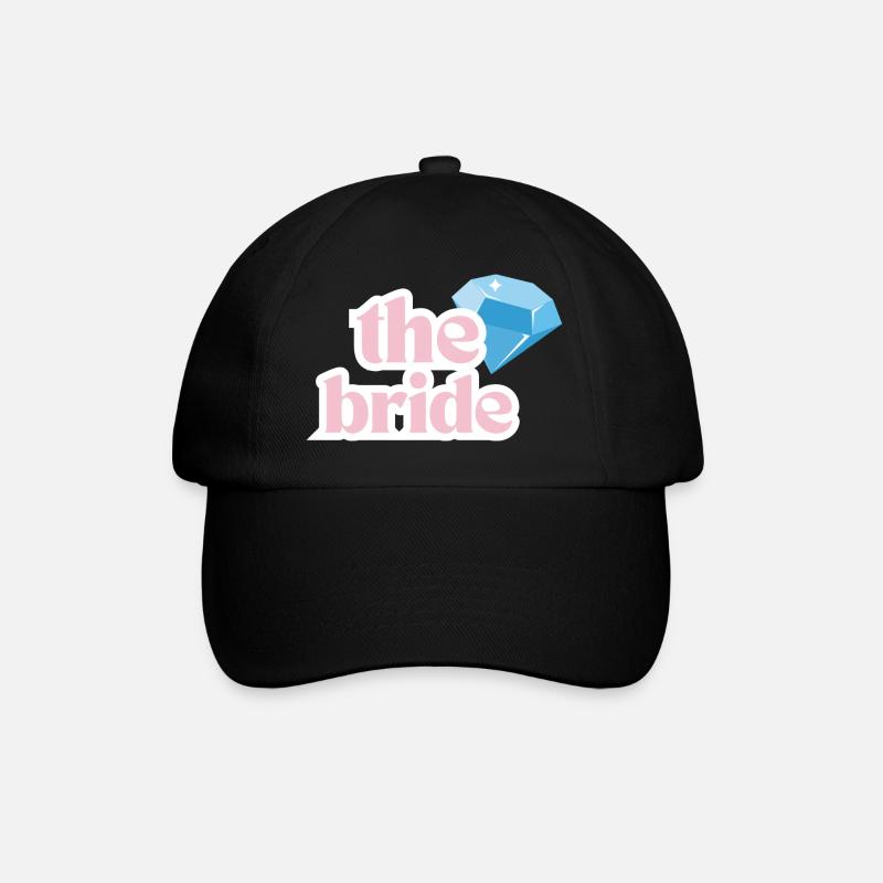 The Bride - Baseball Cap - black/black