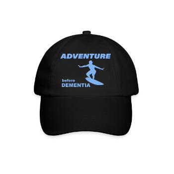 SURF ADVENTURE - Baseball Cap - black/black - Front