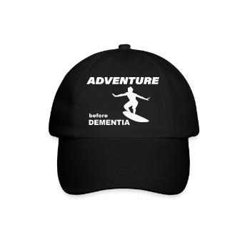 SURF ADVENTURE - Baseball Cap - black/black - Front
