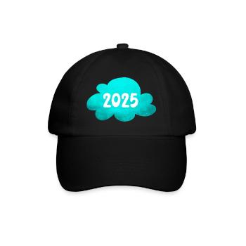Cloud 2025 Structure Nouvel An Réveillon du Nouvel An Nouvel An - Casquette classique - noir/noir - Devant