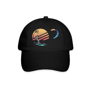 Go Kite - Baseball Cap - black/black - Front