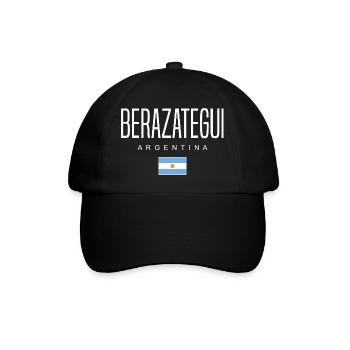 Berazategui Argentine Argentine - Casquette classique - noir/noir - Devant