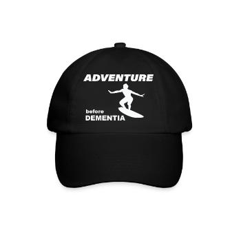 SURF ADVENTURE - Baseball Cap - black/black - Front