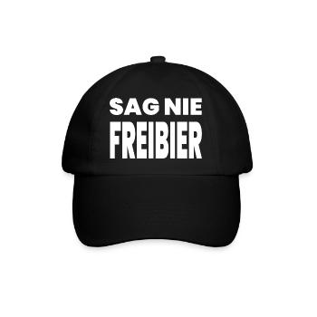 Beer - Baseball Cap - black/black - Front