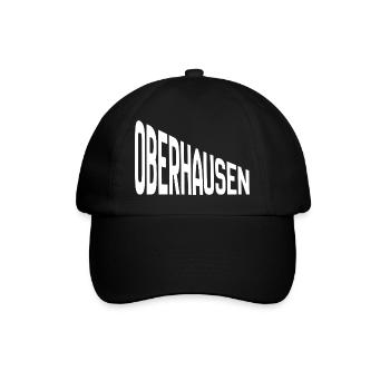 Oberhausen - Baseballkappe - Schwarz/Schwarz - Vorne