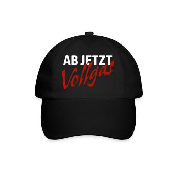 From now on full throttle - good intentions - Baseball Cap - black/black - Front