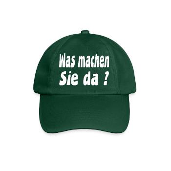 Travail - Casquette classique - vert bouteille - Devant