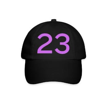 23 - Baseball Cap - black/black - Front