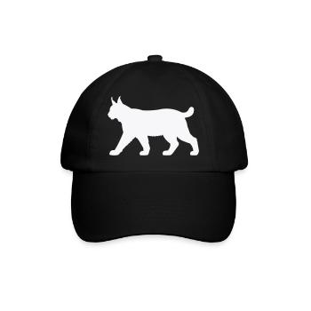 Lynx Silhouette White - Casquette classique - noir/noir - Devant
