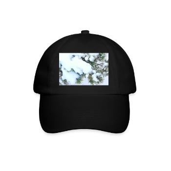 7 - Baseballkappe - Schwarz/Schwarz - Vorne