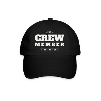 Événement du personnel de l’équipe Vintage Est Retro Member - Casquette classique - noir/noir - Devant