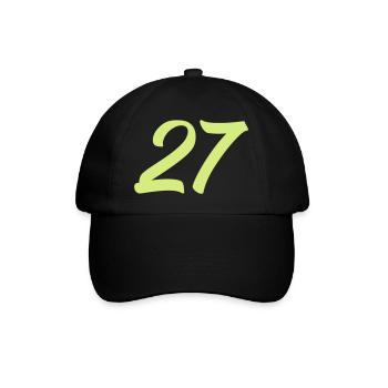 27- - Casquette classique - noir/noir - Devant