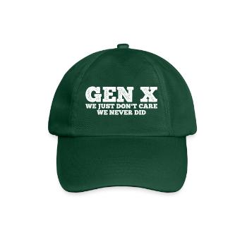 Gen X FAFO Generation X - Baseball Cap - bottle green - Front
