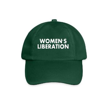 Womens liberation - Baseball Cap - bottle green - Front