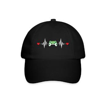 Heartbeat Games - Baseball Cap - black/black - Front