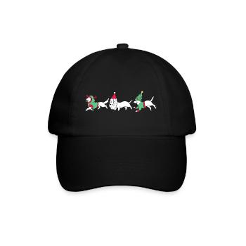 woofy noël - Casquette classique - noir/noir - Devant