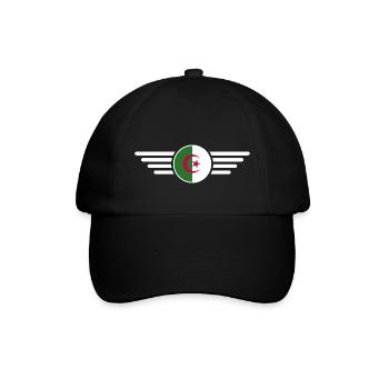 I Love Algeria, Elegance Style Design T-Shirt - Baseball Cap - black/black - Front