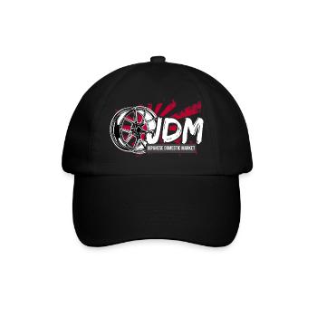 If one day the speed kills me.. / Paul Walker JDM - Baseballkappe - Schwarz/Schwarz - Vorne