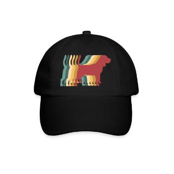 Beagle Dog Retro Vintage - Casquette classique - noir/noir - Devant