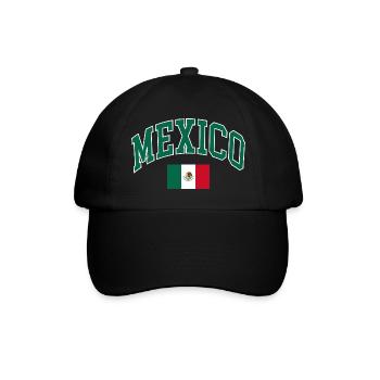 Mexico - Baseball Cap - black/black - Front