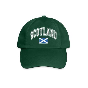 Scotland Scotland Flag - Baseball Cap - bottle green - Front